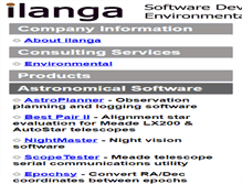 Tablet Screenshot of ilanga.com